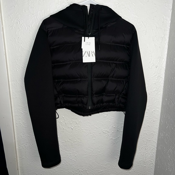 NWT Zara Combination Jacket - Picture 2 of 4